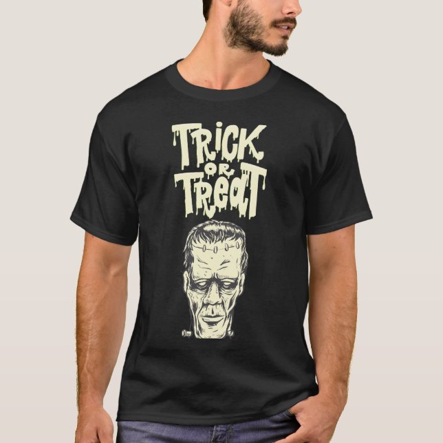 T-shirt La nuit d'Halloween est pleine de secrets (Devant)
