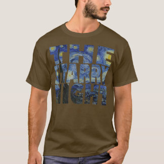 T-shirt La nuit étoilée par Vincent Van Gogh Tet Art1141