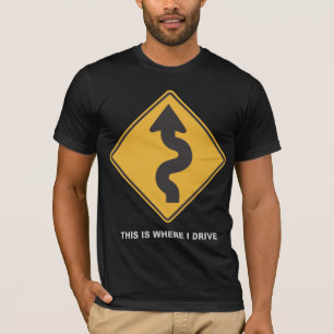 T-shirt Là où je conduis