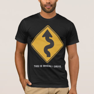 T-shirt Là où je conduis