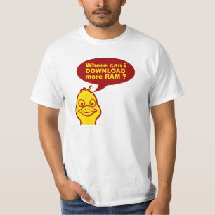 T-shirt Là où peux je téléchargez plus de RAM