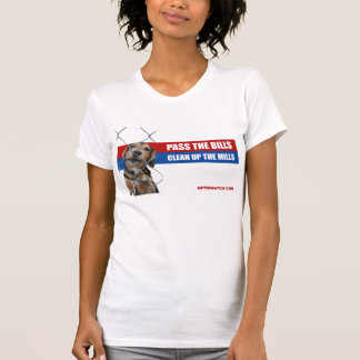 T-shirt La PA votent les projets de loi/nettoient les
