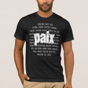 T-shirt La Paix.