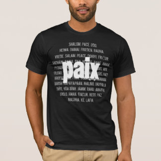 T-shirt La Paix.