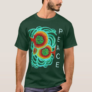 T-shirt La paix bouillonne chemise