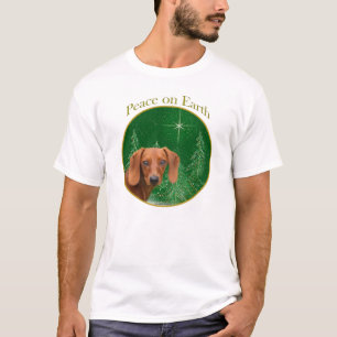 T-shirt La paix de Dachshund
