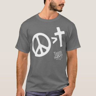 T-shirt La paix est plus grande