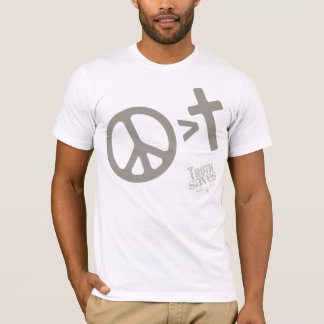 T-shirt La paix est plus grande