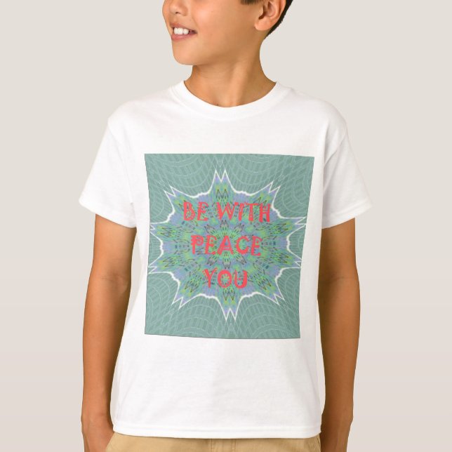 T-shirt La paix, l'amour et l'Afrique (Devant)
