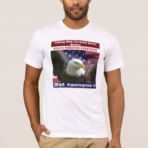 T-shirt La Paix Par La Force