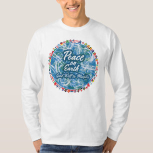T-shirt La paix sur terre Meeples Homme Shirt
