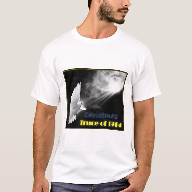 T-shirt La paix vient parmi les nuages de guerre de 1914 (Devant)