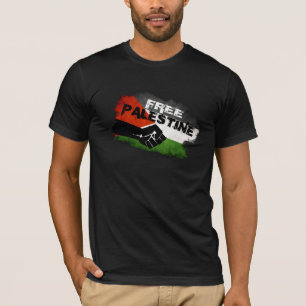 T-shirt La Palestine libre - nous existons (la copie