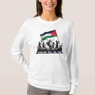T-shirt la Palestine va libérer, Palestine, drapeau de la 