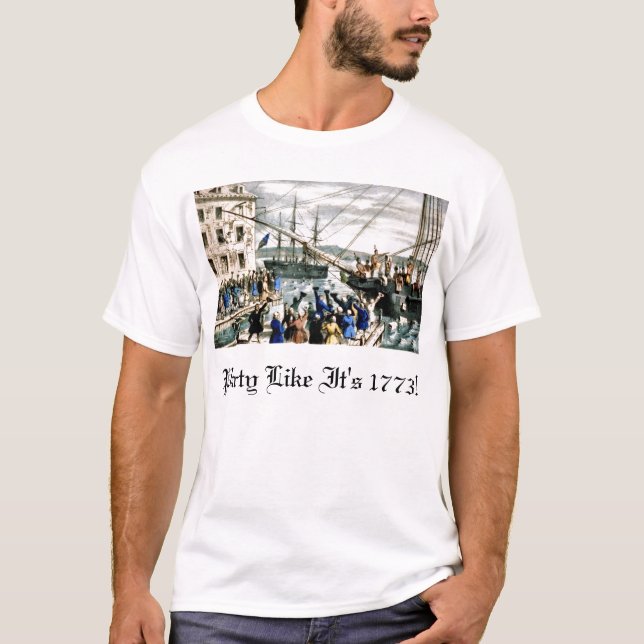 T-shirt La partie comme elle est 1773 ! (Devant)