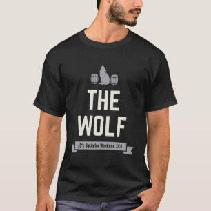 T-shirt La partie de jumelage de l'équipage de la Wolf Gro