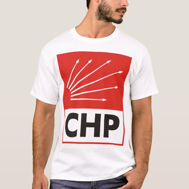 T-shirt La partie Turquie des personnes républicaines (Devant)