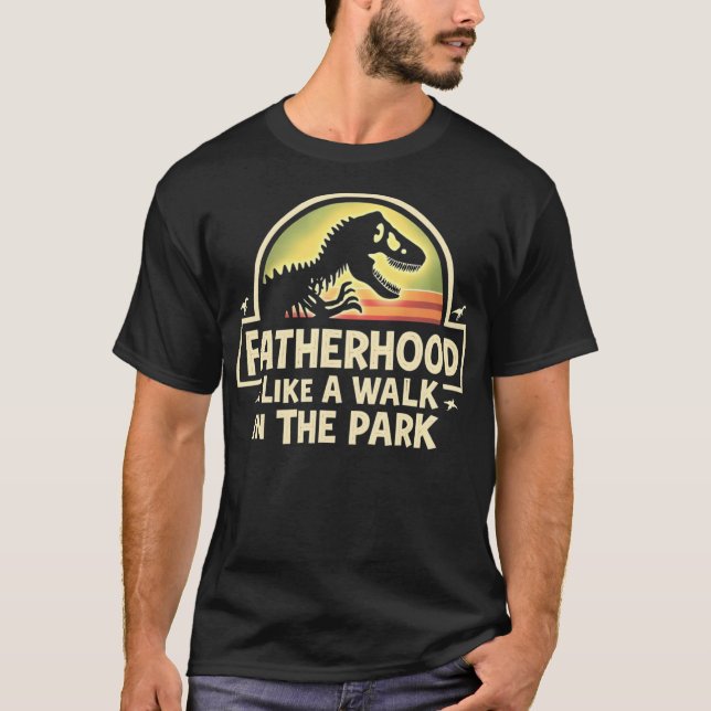 T-shirt La Patrie Comme Une Promenade Dans Le Parc (Devant)
