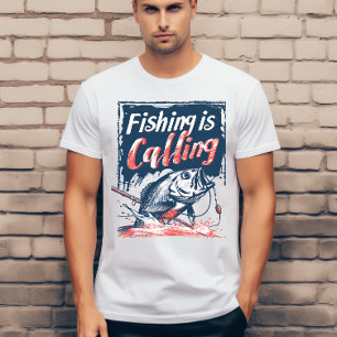 T-shirt La pêche appelle