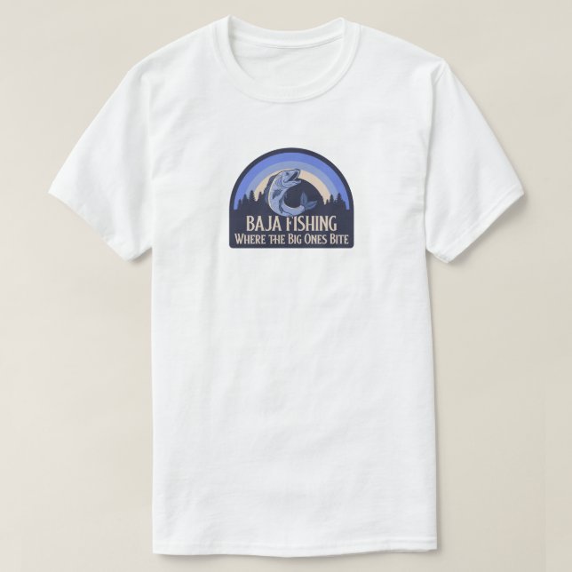 T-shirt La pêche au baja (Design devant)