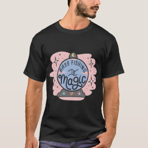 T-shirt La pêche au bass est magique ✨
