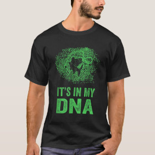 T-shirt La pêche est dans mon empreinte ADN