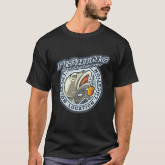 T-shirt La pêche est toute une question d'emplacement Ange