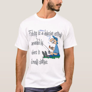 T-shirt La pêche est une illusion