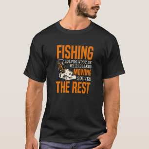 T-shirt La Pêche Résout La Plupart De Mes Problèmes Le Mâc