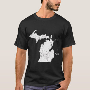 T-shirt La pêche sur glace appelle l'humour de la pêche au