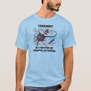 T-shirt La pensée est une question d'une attention