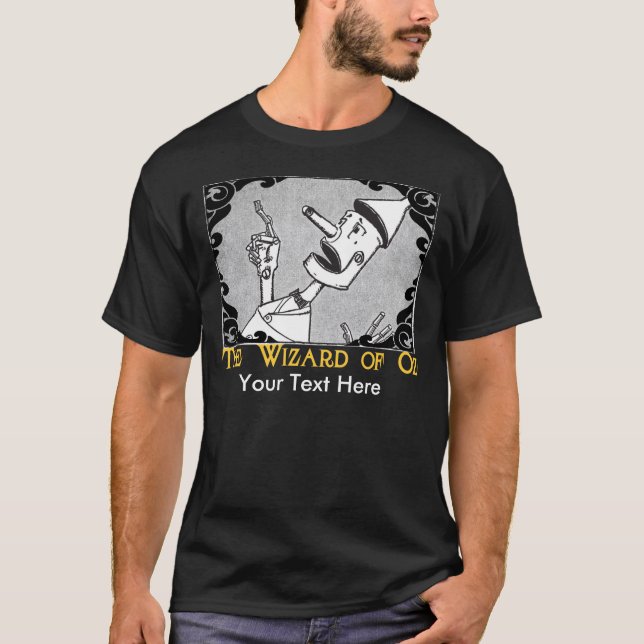 T-shirt La personnaliser d'homme de bidon il ! (Devant)