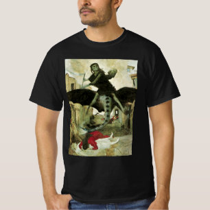 T-shirt La Peste d'Arnold Böcklin, Symbolisme Vintage