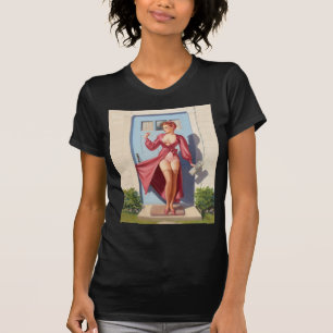 T-shirt La petite fille du journal du matin