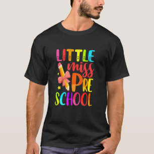 T-shirt La Petite Melle Préscolaire Joyeuse Premier Jour D