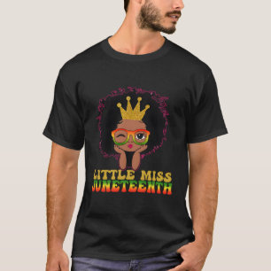 T-shirt La Petite Miss Jundixième Fête Le 19 Juin