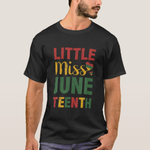 T-shirt La petite Miss JunetDix fête l'Américaine