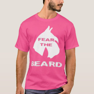 T-shirt La peur de la barbe Schnauzer