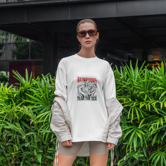 T-shirt La peur de la mer (Créateur téléchargé)