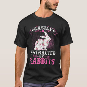 T-shirt La Photo De L'Tee Facilement Distrait Par Les Cade