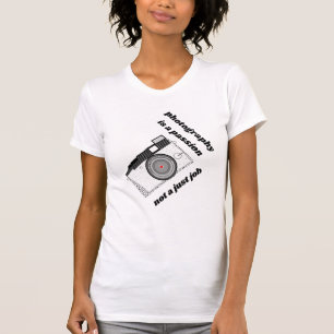 T-shirt La photographie est une passion pas seulement un a