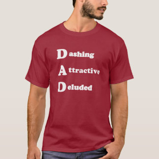 T-shirt La pièce en t "a trompé papa" des hommes