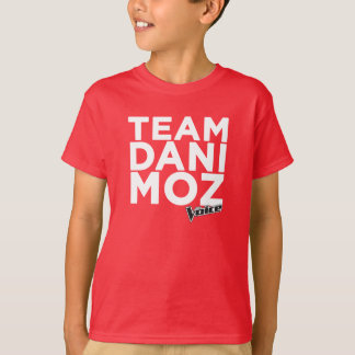 T-shirt La pièce en t de l'enfant de Dani Moz d'équipe -