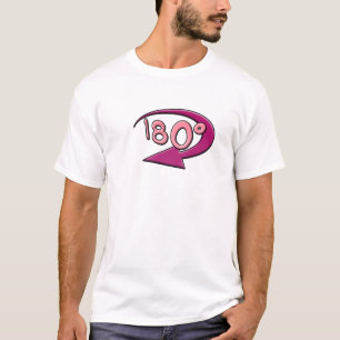 T-shirt La pièce en t de logo de l'homme 180Degree