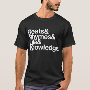 T-shirt La pièce en t "de musique de hip-hop"