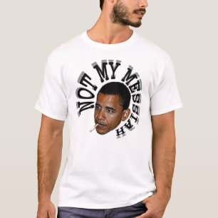T-SHIRT LA PIÈCE EN T DE NON MES HOMMES DE MESSIE