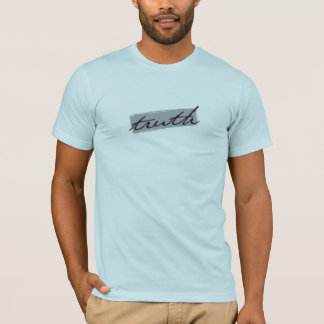 T-shirt la pièce en t de vérité