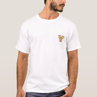 T-shirt La pièce en t de viande de porcs avec de logo le