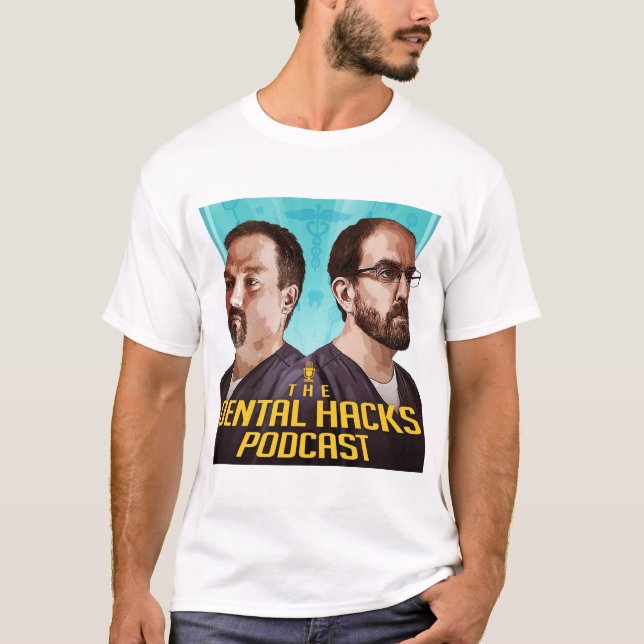 T-shirt La pièce en t dentaire de base d'entailles (Devant)