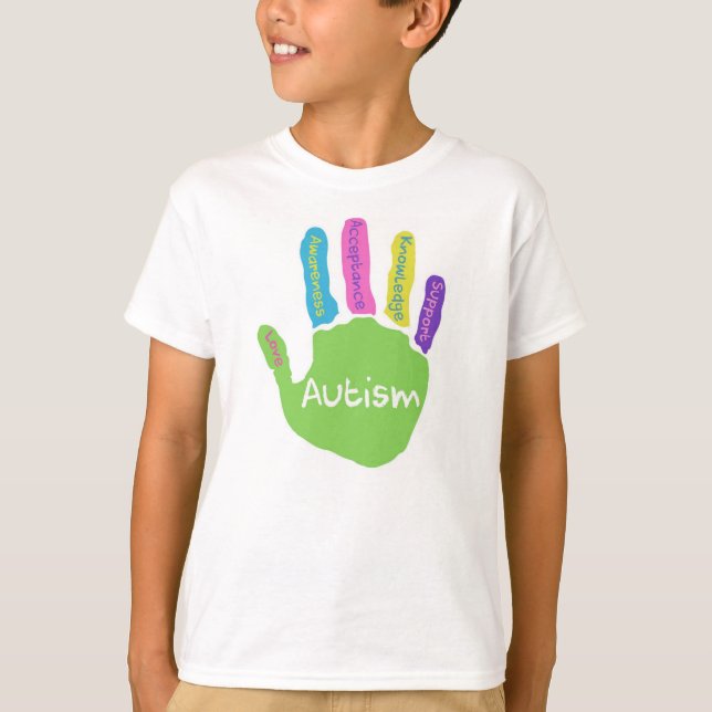 T-shirt La pièce en t des enfants de sensibilisation sur (Devant)
